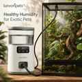 Lunvoripets™ Reptile Terrarium Humidifier with Fine Mist, Flexible Hose & Large Water Tank