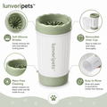 Lunvoripets™ Portable Silicone Pet Paw Cleaner Cup with Removable Inner Brush