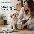 Lunvoripets™ Portable Silicone Pet Paw Cleaner Cup with Removable Inner Brush
