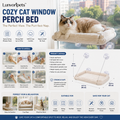 Lunvoripets™ Cozy Cat Window Perch Bed
