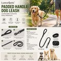 Lunvoripets™ Reflective Padded Handle Dog Leash